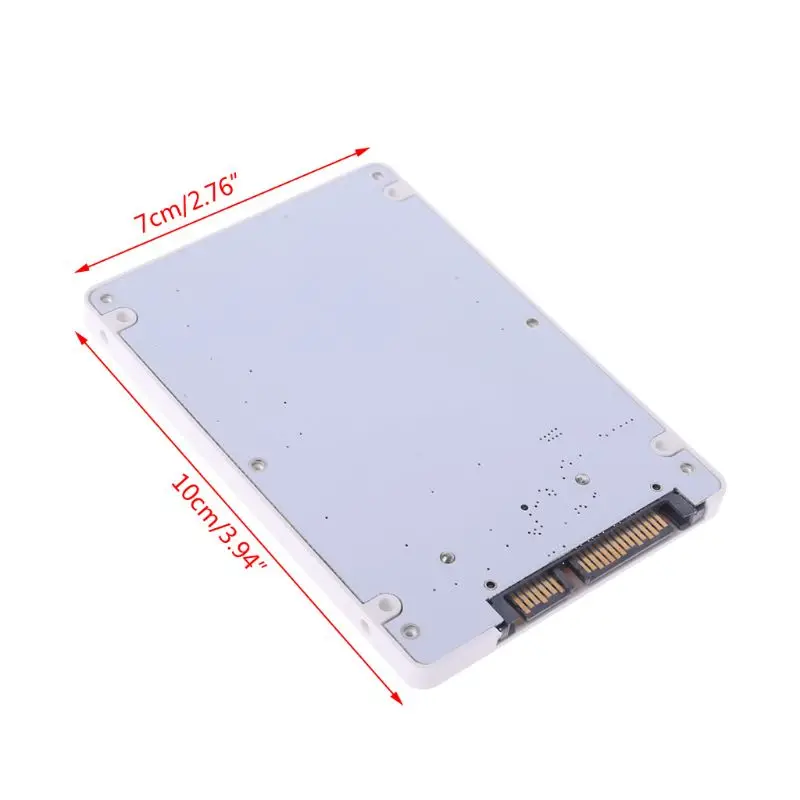 1.8\" Micro SATA 16 Pin SSD To 2.5\" 22Pin HDD Adapter Converter With Case | Компьютеры и офис