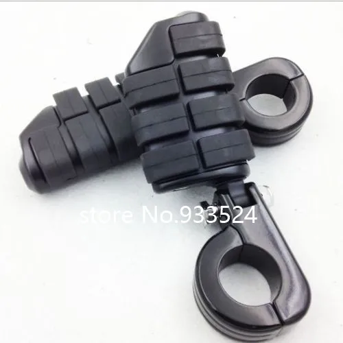 1.5&quot Dually Highway P-Clamps Large Foot Pegs For Triumph Honda Yamaha Kawasaki Suzuki Chopper Cafe Racer Motorcycle | Автомобили и