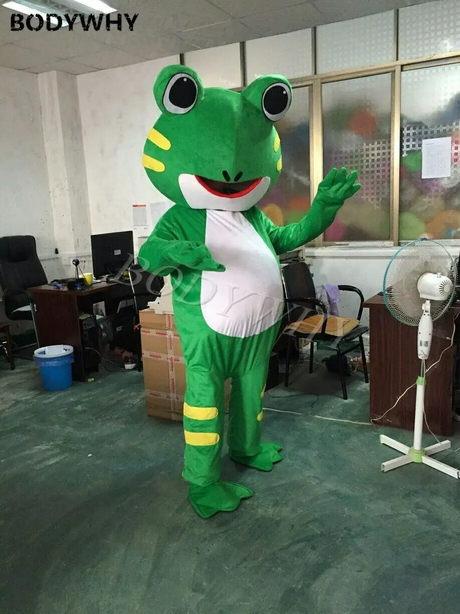 

Halloween Frog Mascot Costume Suit Animal Cosplay Dress Cosplay Party Costume Game Adult Outfits