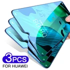 Защитное стекло с полным покрытием экрана для Huawei P20 Lite P30, закаленное стекло для Honor 10 Lite, 20, 30 Pro, 30s, X10, защитное стекло