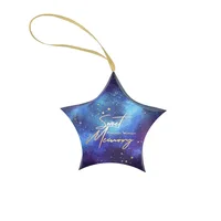 Star Shape Wedding Gift Boxes European Personality Starry Sky Wedding Candy Box with Souvenir Thank You Party Packaging Box