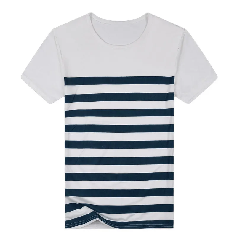 Новинка 2020 Мужская футболка летняя модная с коротким рукавом и круглым вырезом