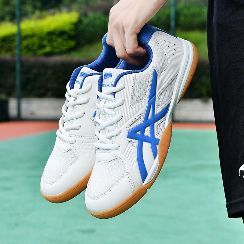 

Профессиональная Обувь для бадминтона для пар, размер 35-45, роскошные кроссовки для бадминтона, нескользящая теннисная обувь, мужские кроссо...