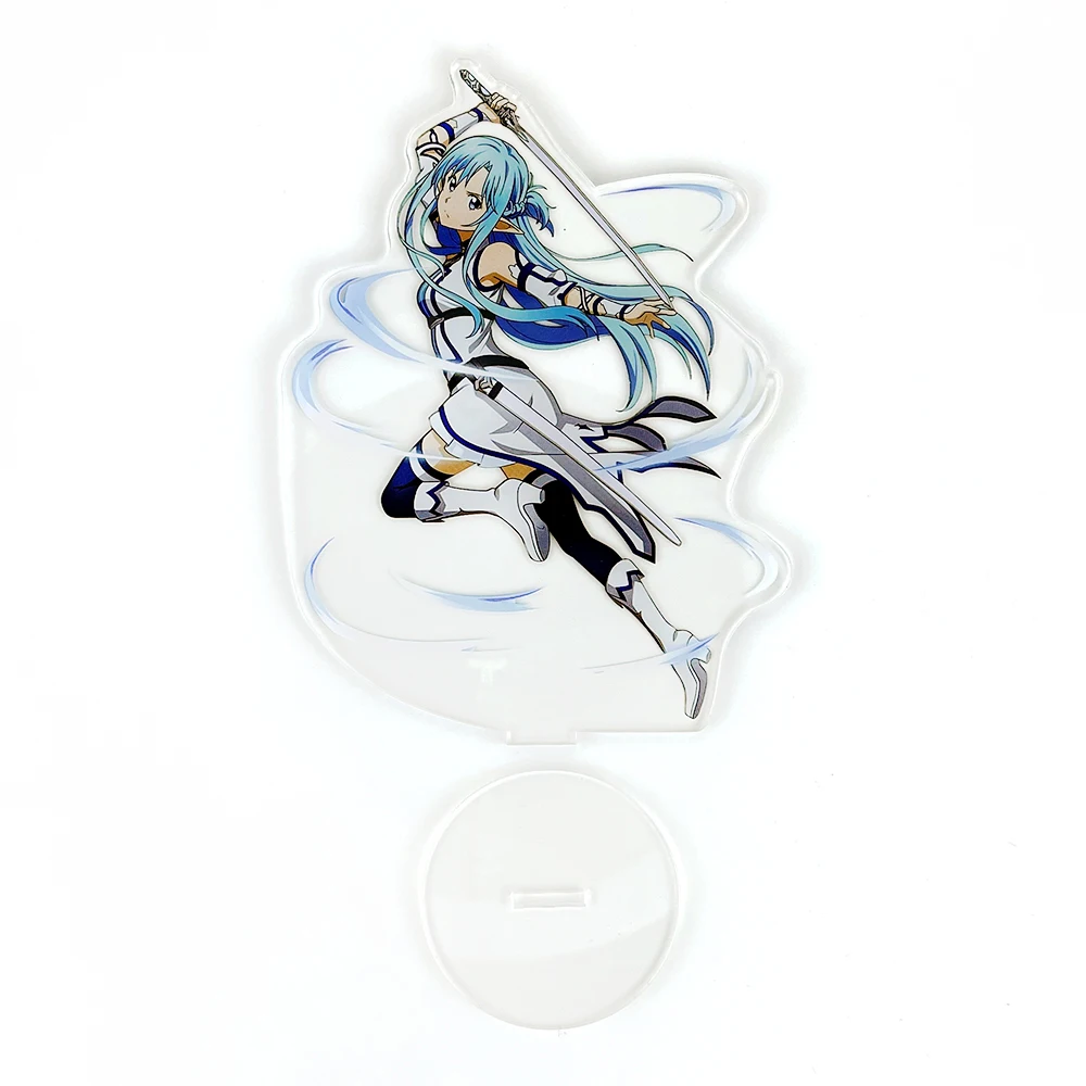 

Sword Art Online Asuna Saya's song acrylic standee figurines desk decoration cake topper