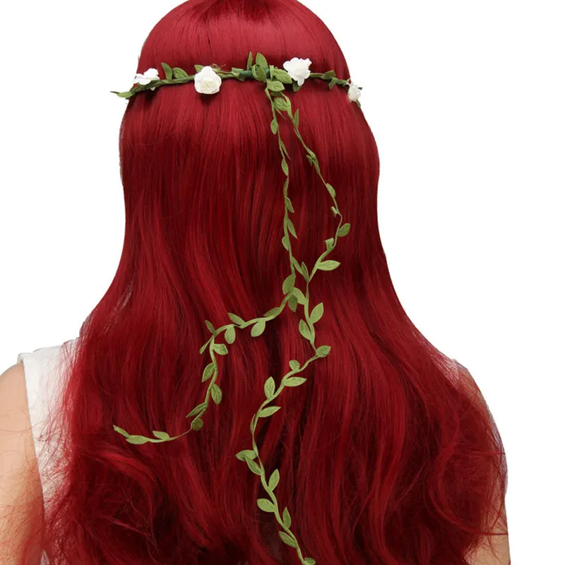 

Fashion Women Garland Flower Wedding Bridal Festival Hair Accessories LXH