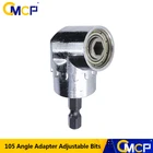 Набор угловых отверток CMCP 105 патрон-адаптер регулируемые биты сверло угловой отвертка инструмент 14 ''Шестигранная головка