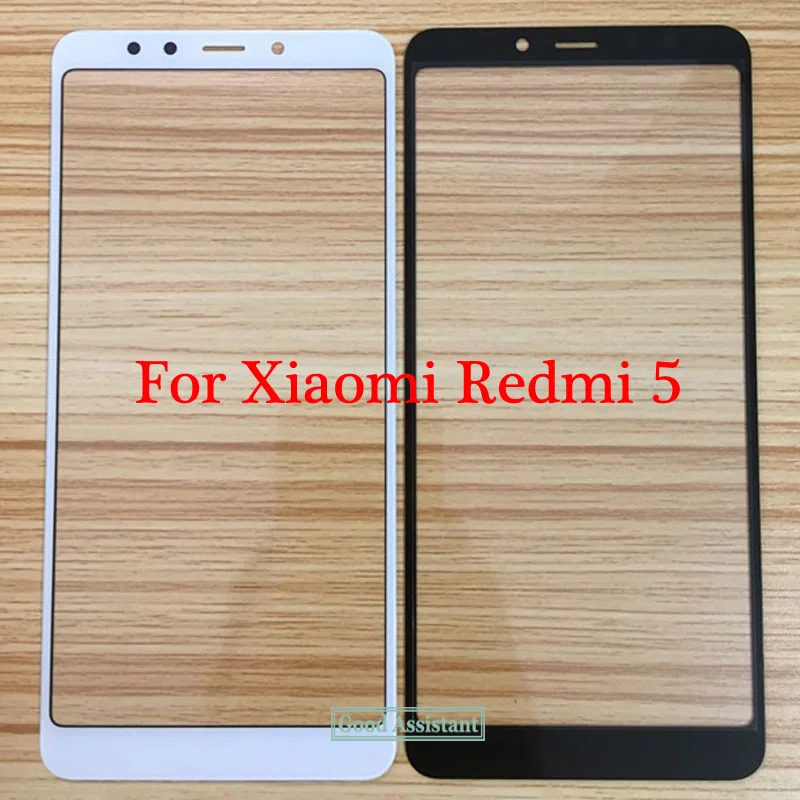 Черный/белый 5 7 дюймов для Xiaomi Redmi Передний сенсорный экран Стекло внешняя Замена
