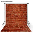 Тканевый фон для фотосъемки с изображением красной кирпичной стены, виниловый и полиэстеровый фон для фотостудии