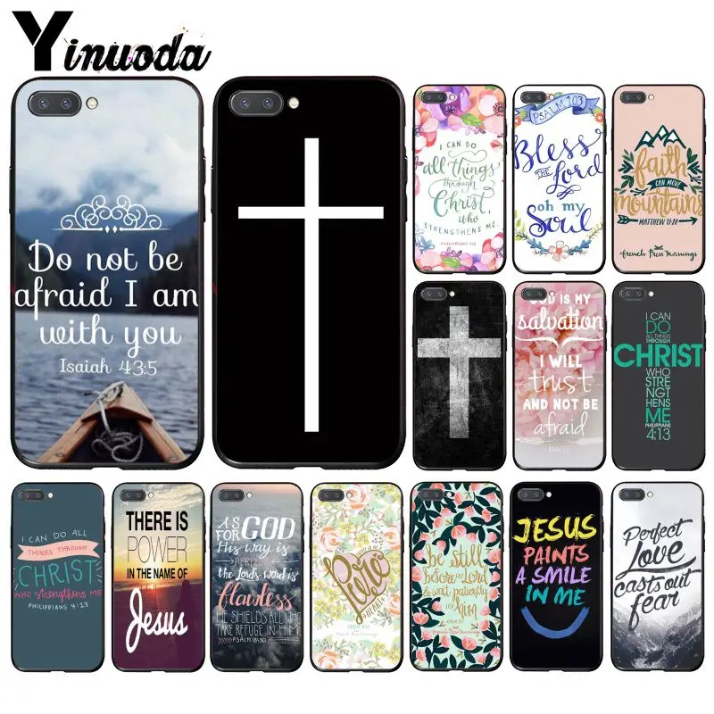 Чехол для телефона Yinuoda с текстом из Библии филиппинскими мотивами Иисусом
