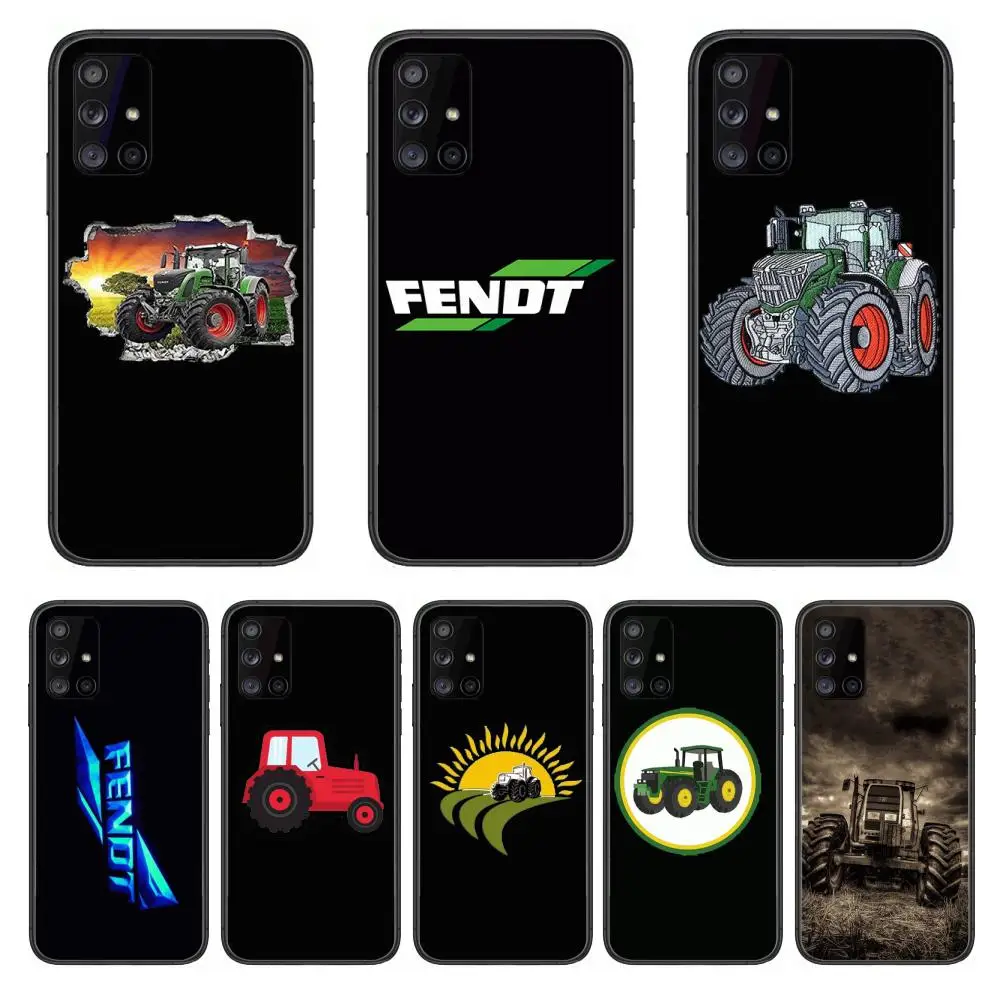 

Case Fendt Tractor style Phone Case Hull For Samsung Galaxy A 90 50 51 20 71 70 40 30 10 80 E 5G S Black Shell Art Cell Cover