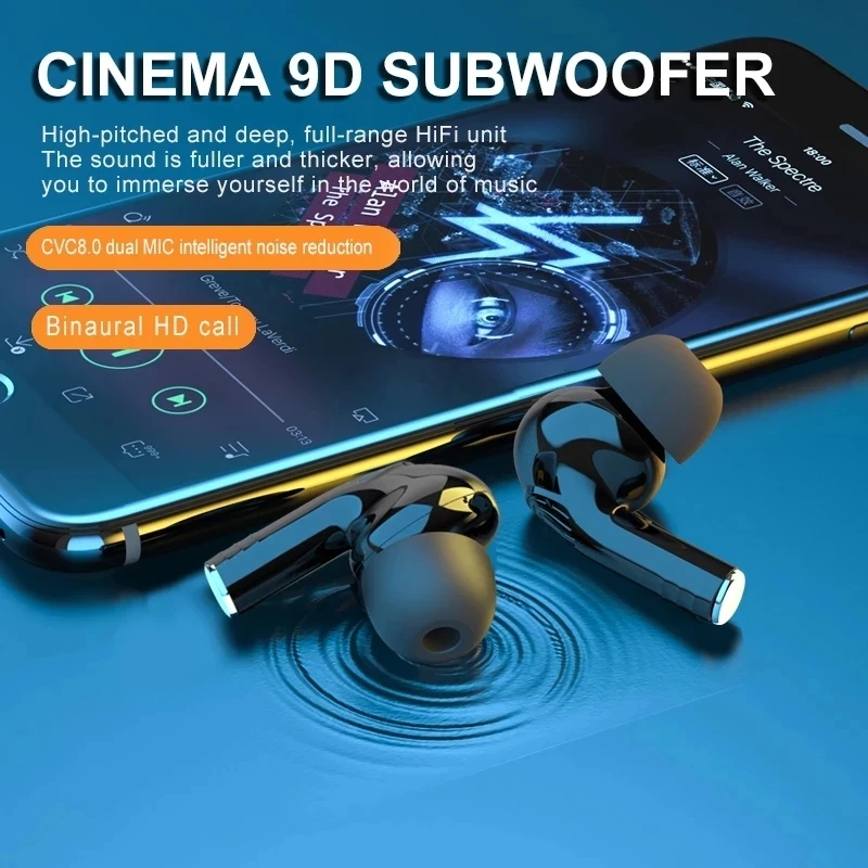 TWS-стереонаушники AMTERBEST M30 с поддержкой Bluetooth и защитой от воды | Электроника