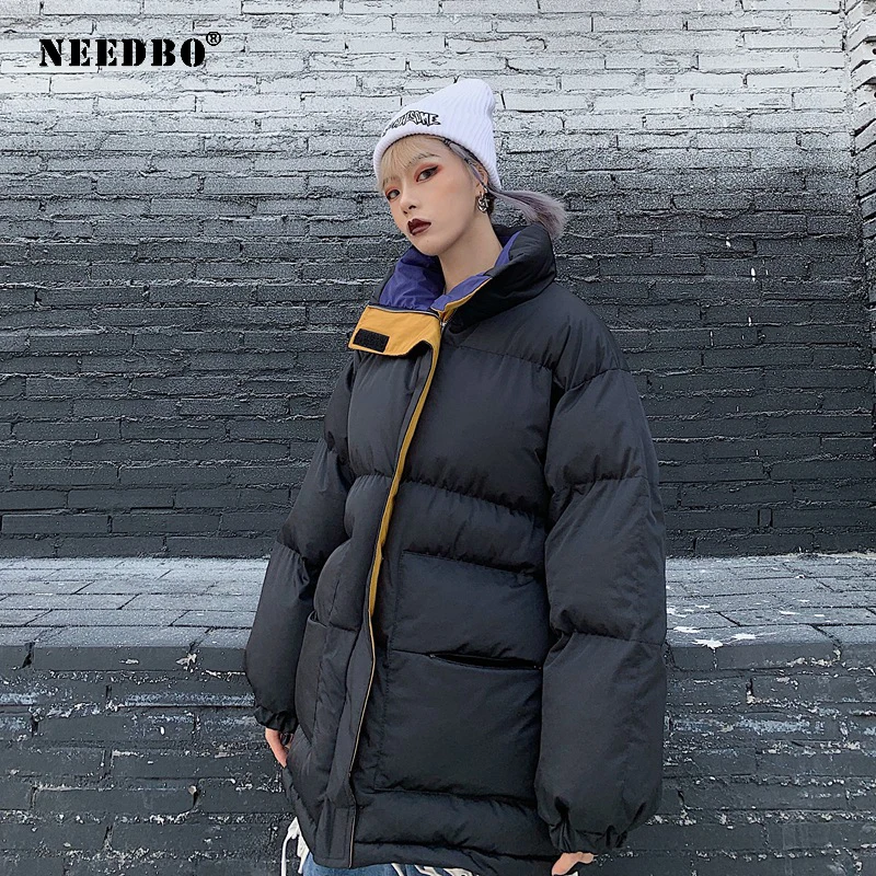 Winter Jacket Women Plus Size Parka Mujer Ladies Puffer Coat Warm Jackets Elegant Casaco Stand Collar Outwear | Женская одежда
