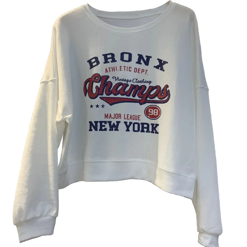 

Korean Version Of Loose Sweater Women Autumn Chic Lazy Long-sleeved Shirt Autumn 2021 New Wild Fashion Em*