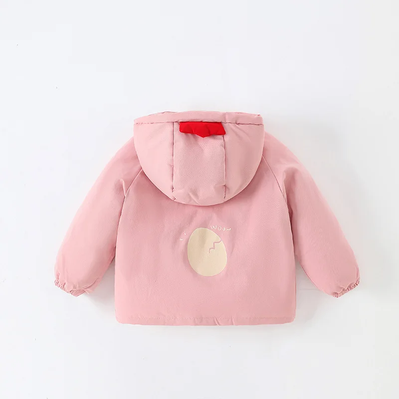 

2021 new autumn and winter children's padded jacket girls down padded jacket Korean male baby thick coat trend clothes