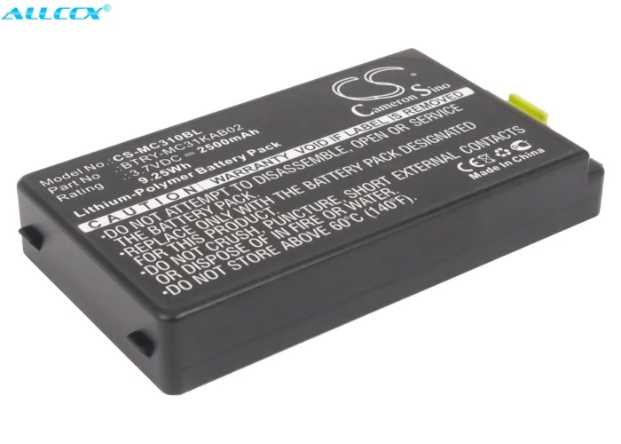 Аккумулятор Cameron Sino 2500 мАч для Symbol MC3100 MC3190 MC3190G MC3190-G13H02E0 MC3190-RL2S04E0A MC3190-RL4S04E0A