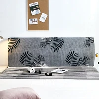printed all inclusive bed head cover protector elastic headboard cover dustproof universal size washable for home hotel banquet