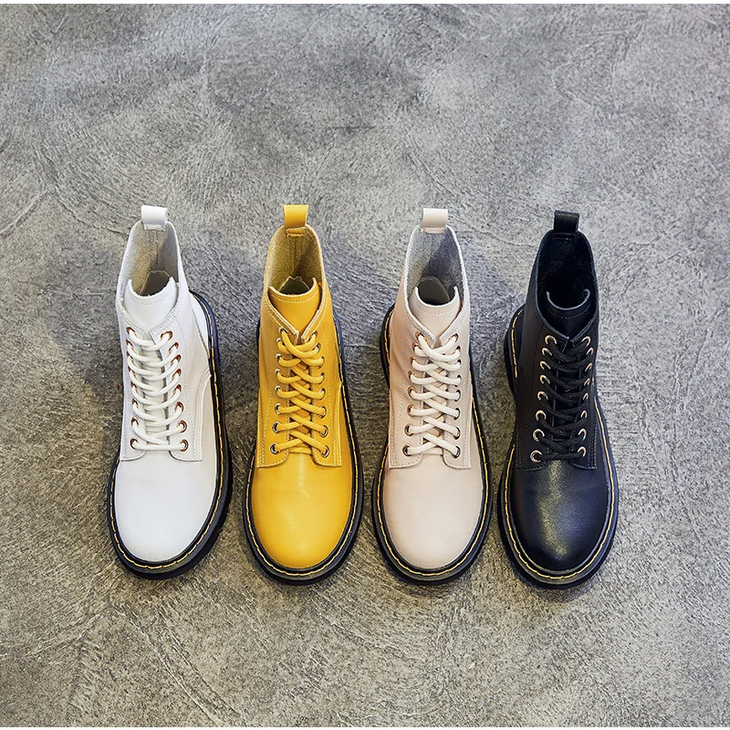 Женские ботильоны женская зимняя обувь на плоской подошве и среднем каблуке