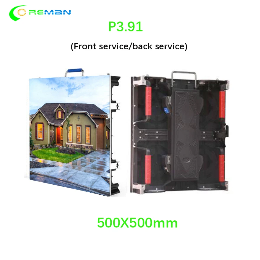 Светодиодный модуль MBI5124 1920 Гц rgb магнитная Передняя светодиодная матрица SMD p3.91