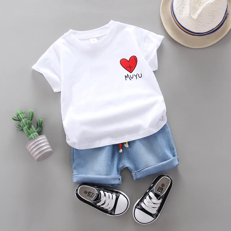 

Toddler Baby Boys Clothing Sets Infant 2020 Summer Toddler Clothes Suits Cartoon T Shirt Shorts Kids Children Casual Suit