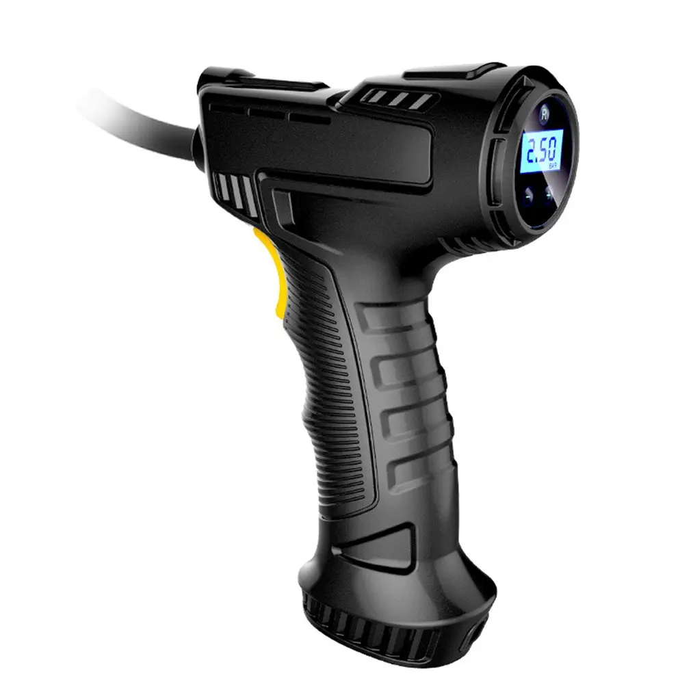 

120W Rechargeable Air Compressor Cordless Inflatable Pump Portable Air Pump Car Tire Inflator Digital For Car Bicycle Balls