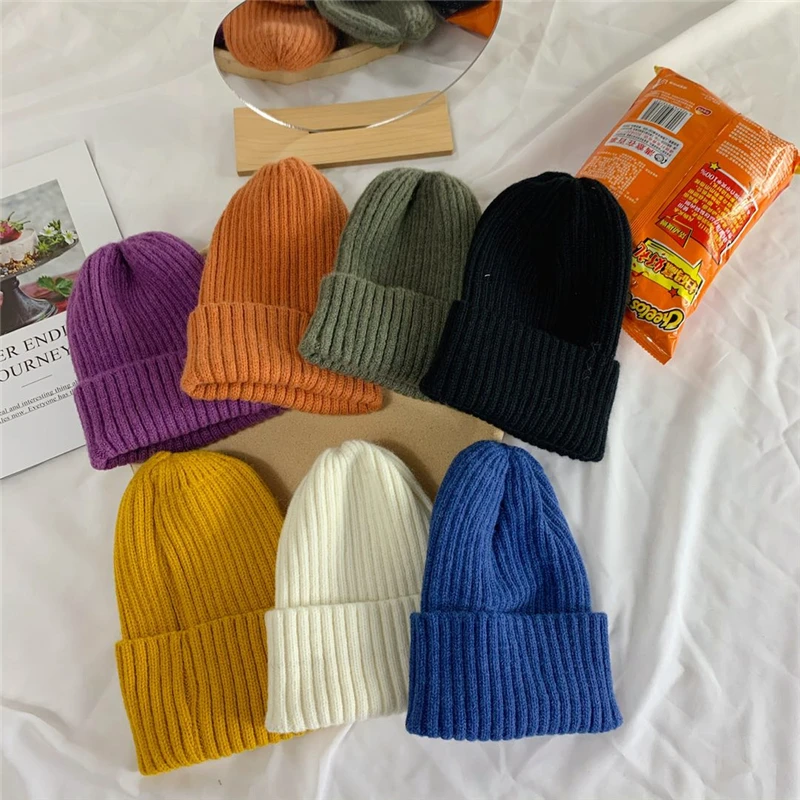Make firm offers qiu dong han edition teenage street marolon couples knitting wool joker warm hat