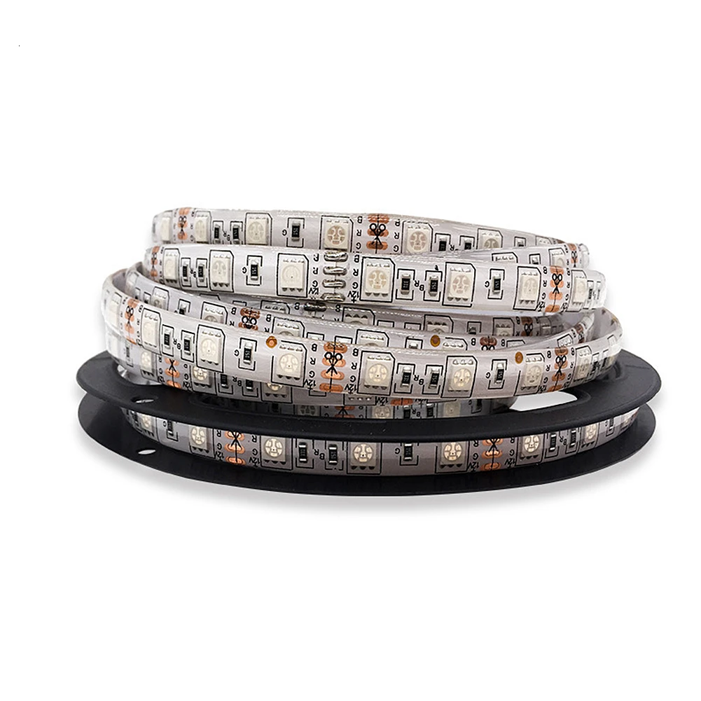 Светодиодная лента водонепроницаемая 25 цветов Rgb 5050 Smd 3528 10 м 12 в пост. Тока | Лампы