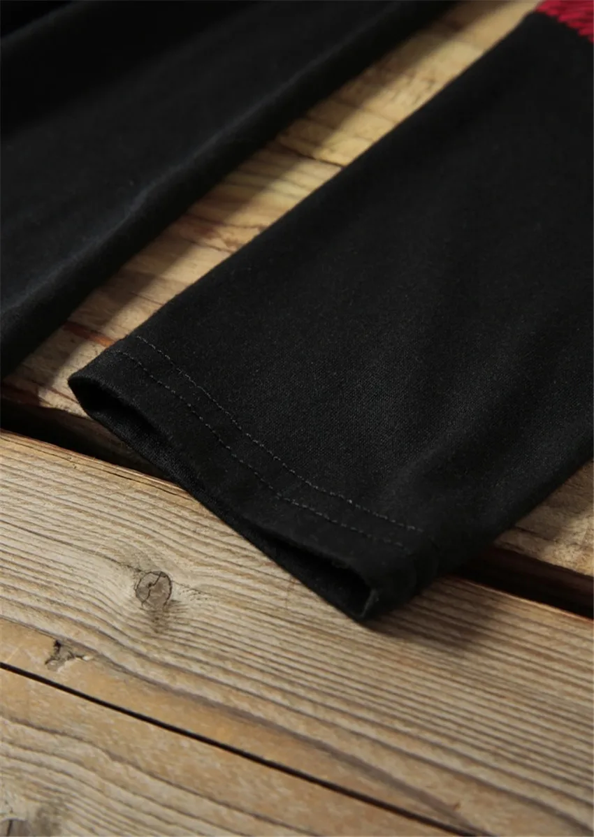 Женская футболка в клетку с длинным рукавом и карманом | одежда