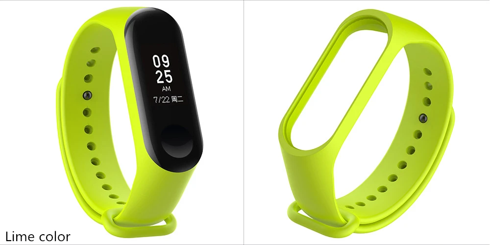 Ремешок Timethinker для Xiaomi Mi 3 4, спортивный ремешок, силиконовый ремешок, закаленное защитное покрытие для Xiaomi Mi, ремешок 4 3