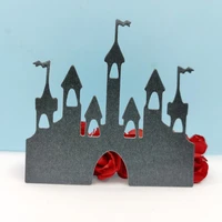 castle metal cutting dies scrapbooking embossing folders for card making craft clear stamps and slimline die cut mold