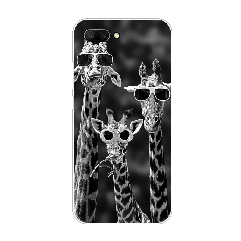 Huawei honor 10 lite Case Silicon Fierce animals Painting Soft TPU Back Cover for view 10i Phone bags |