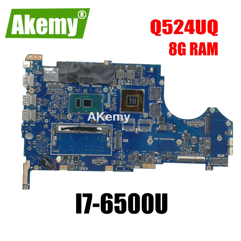 

Q524UQ UX560UX материнская плата для ноутбука Q524U Q524UQ для For For For Asus 8G RAM I7-6500U 2GB видеокарта