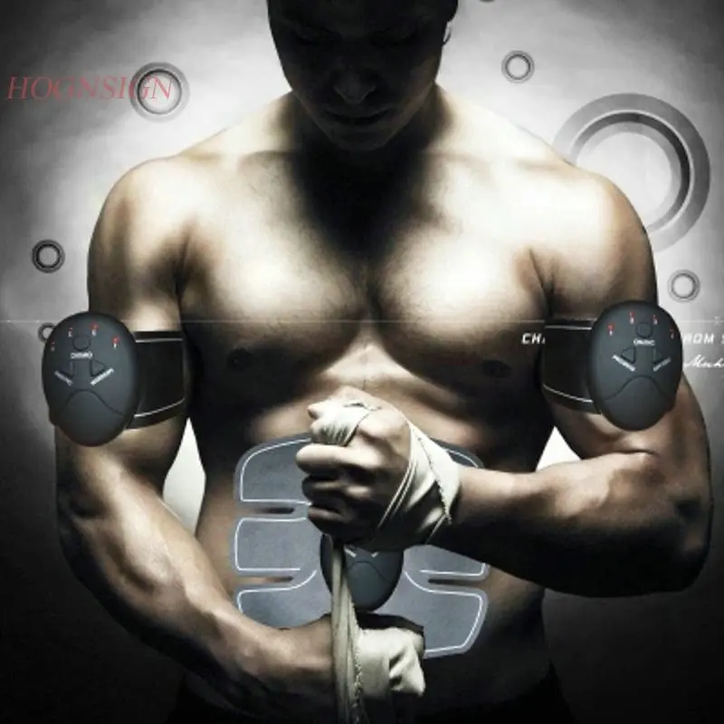 Equipo inteligente de estimulación eléctrica para ejercicio Abdominal, instrumento de adelgazamiento, electroestimulador muscular corporal
