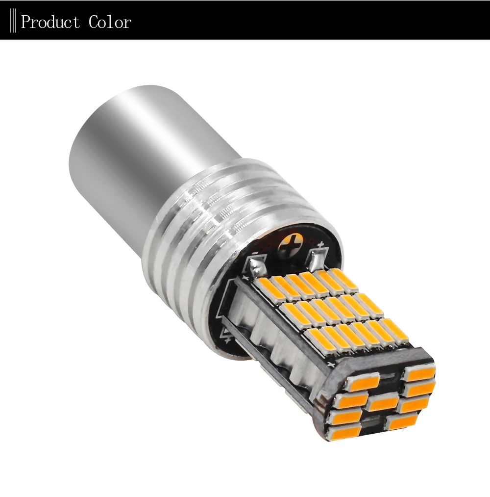 1 шт. 1156 1157 3157 BA15S S25 7440 7443 T15 автомобильный светильник s 45 SMD светодиодный лампы 4014 задний тормоз Поворотная сигнальная лампа Запасной светильник AC/DC 12V