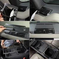 for land rover defender 110 2020 22 stainless steel car center control panel air conditioning air outlet frame car accessories