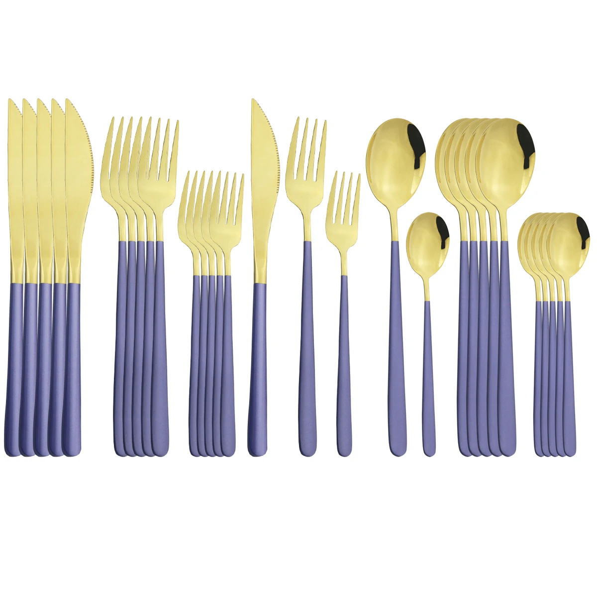 Набор столовых приборов из нержавеющей стали 24 шт.|Столовые сервизы| |