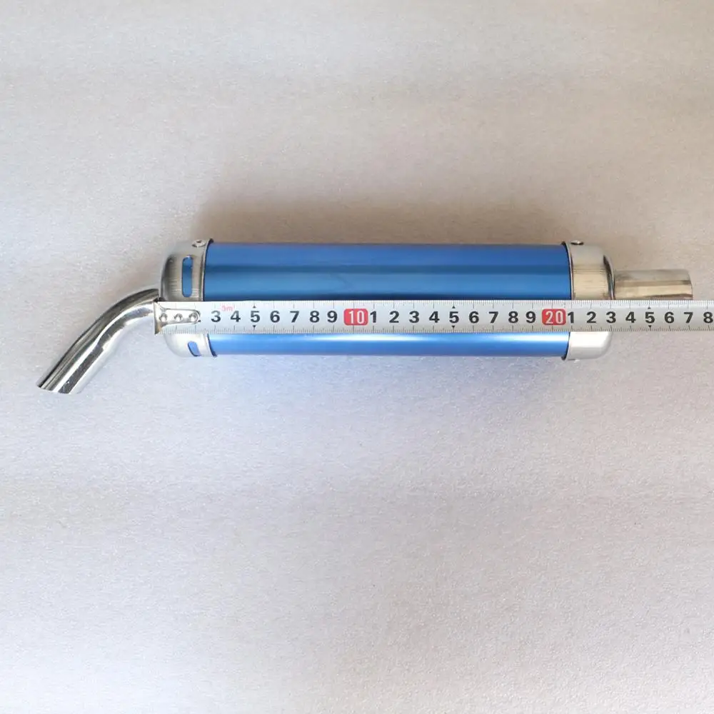 Универсальная выхлопная труба глушителя для двигателя 50-125cc модифицированные