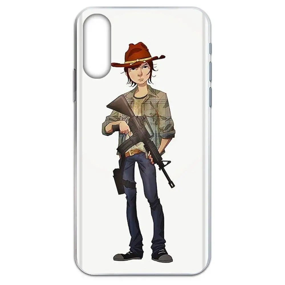 Чехлы для задней панели ударопрочный Walking Dead Carl Grimes Galaxy Grand A3 A5 A7 A8 A9 A9S On5 On7 Plus Pro Star