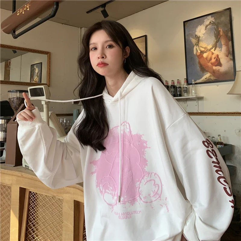 

Свитер оверсайз с капюшоном