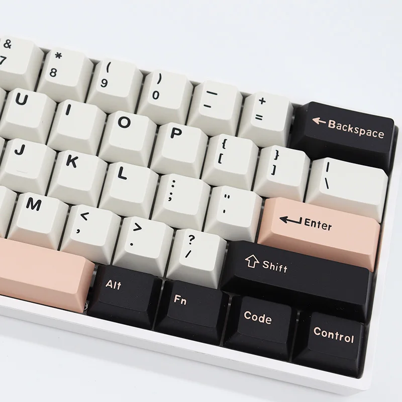 olivia double shot keycaps cherry profile abs keycap for mx mechanical keyboard ansi iso layout 64 68 84 980m 171key set free global shipping