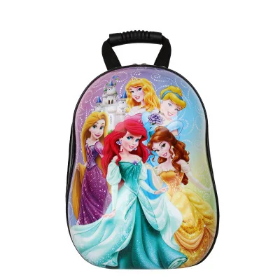 Disney детская школьная сумка с мультяшным автомобилем, принцесса, яичная скорлупа, рюкзак для детей дошкольного возраста, Студенческая сумка на плечо, рюкзак для путешествий - Цвет: 5