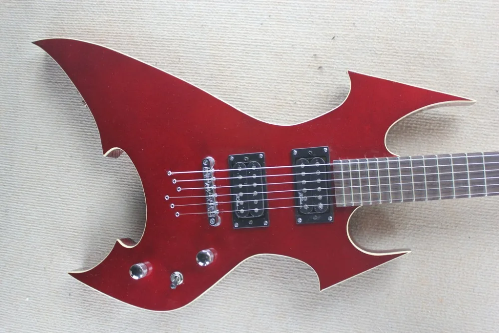 Новинка 2019 года + заводская красная B.C.Rich особая электрическая гитара с