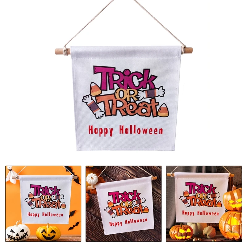 Гобелен на Хэллоуин, настенное украшение, крыльцо, гостиная, спальня, праздничные украшения для дома