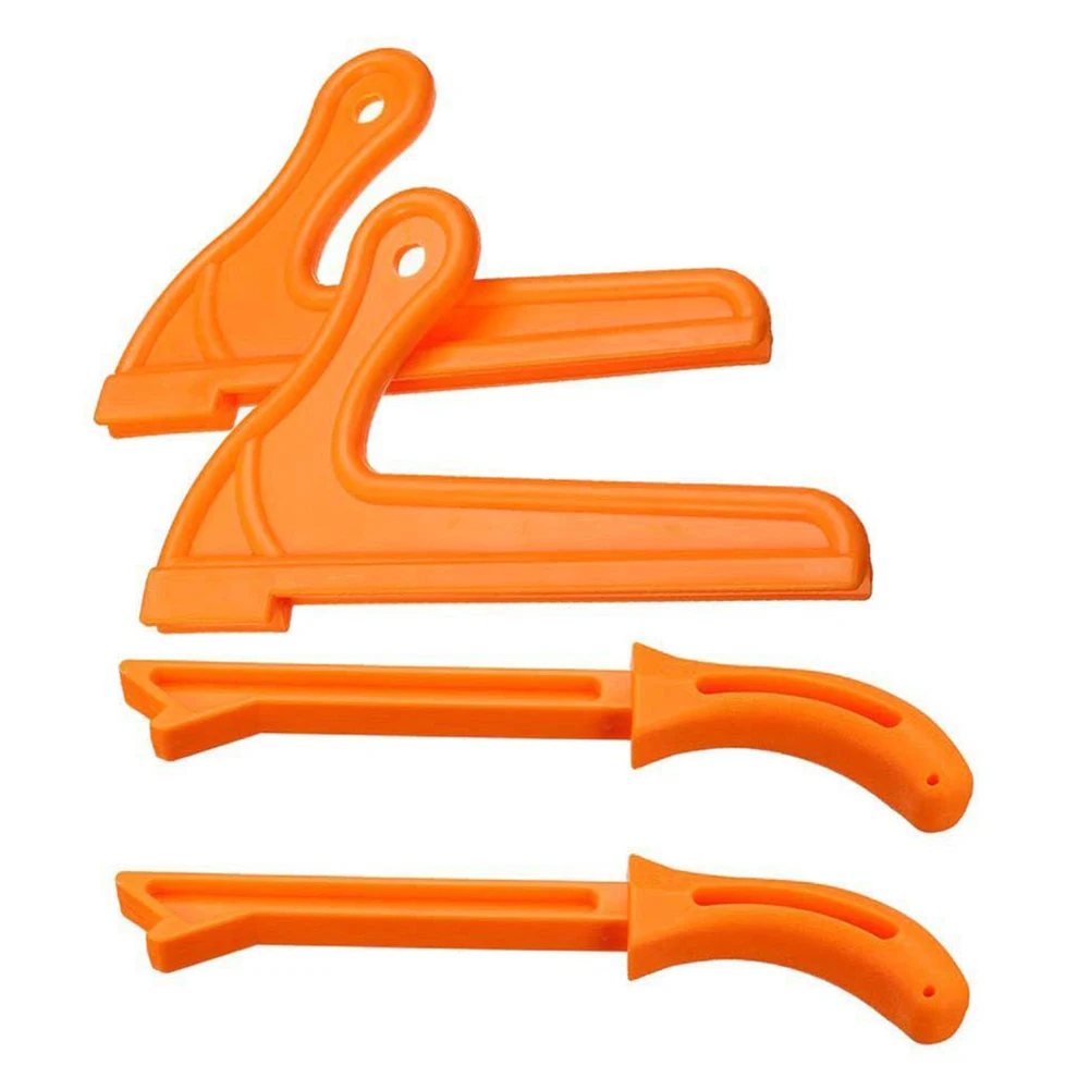 

4 Pcs Durable Table Saws Hand Protection V Shaped Steady Woodworking Safety Push Set Home Unique Carpentry Jointers Accessories