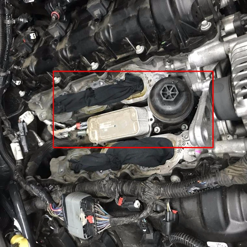 Масляный радиатор двигателя и фильтр комплект адаптера корпуса для Chrysler 200 Dodge Grand