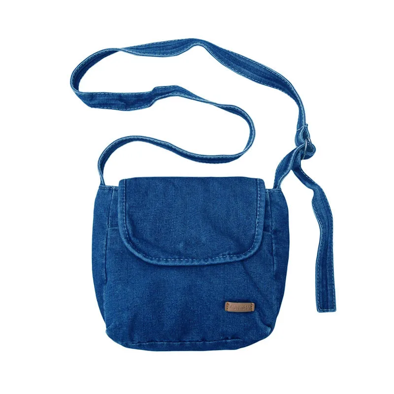 

Vintage Denim Crossbody Bags For Women Fashion Flap Cowboy Shoulder Bag Student Travel Beach Bag Simple Wild Messenger Bag Purse