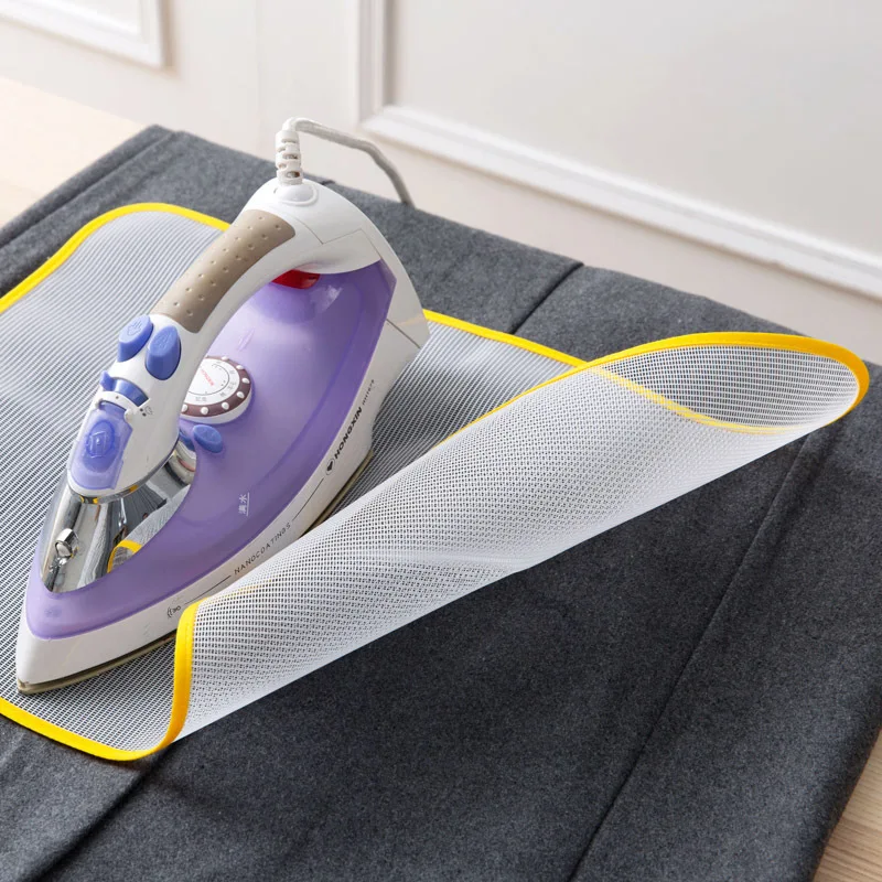 

Ironing Cloth Guard Random Colors Protective Press Mesh Household Protective Insulation Ironing Board Cover Against Pressing Pad