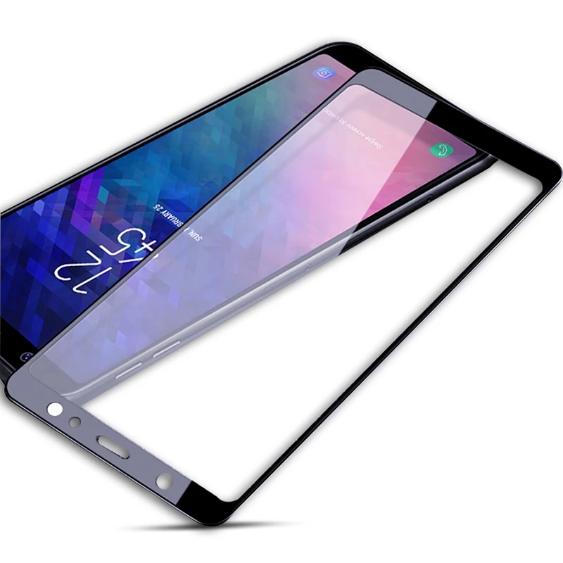 Защитное стекло для samsung a6 2018 защита экрана закаленное galaxy a 6 6a a62018 пленка samsun galaxi