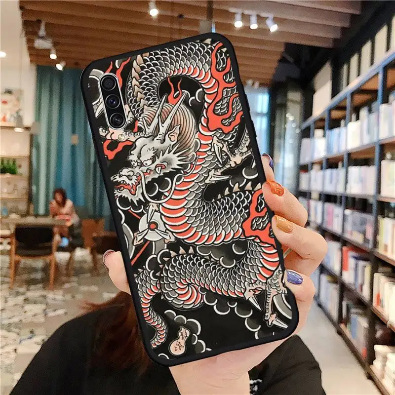 

Red Dragon Phone Case For Samsung galaxy S 21 20 10 8 A 50 21s 51 71 70 40 20 20e note 10 plus Ultra 5g fe