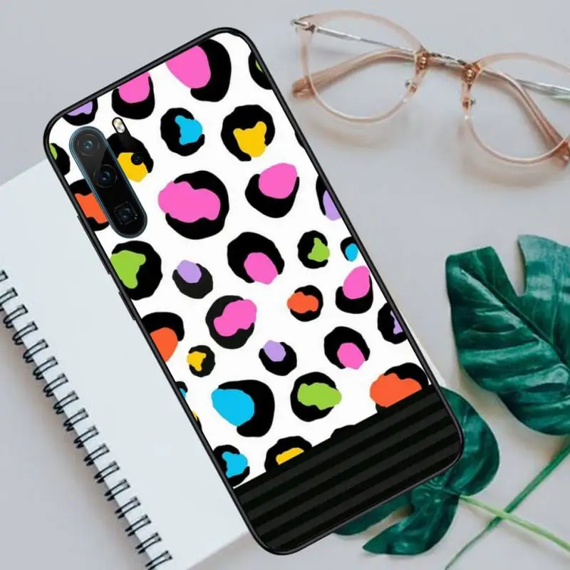 

Leopard Print Phone Case For Huawei P9 P10 P20 P30 Pro Lite smart Mate 10 Lite 20 Y5 Y6 Y7 2018 2019