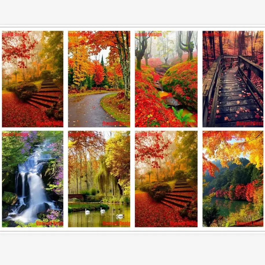 Алмазная вышивка 5d с мостом полный набор рождественские украшения для дома | Дом